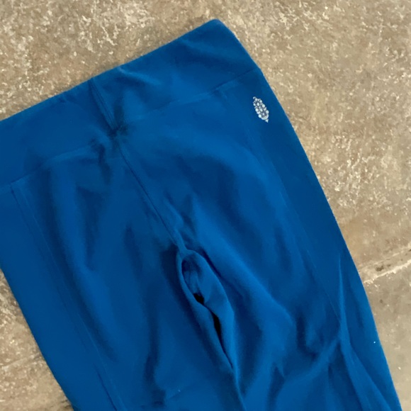 Free People Movement Blue Turnout Tie Ballet Yoga Leggings - Size Small OBO - Picture 4 of 8